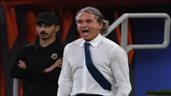 إقالة مانشيني من تدريب منتخب السعودية