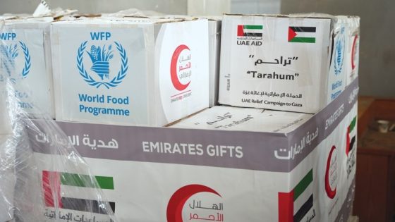 الروابط الإغاثية الموحدة لتوزيع المساعدات العينية والنقدية للأسر في قطاع غزة