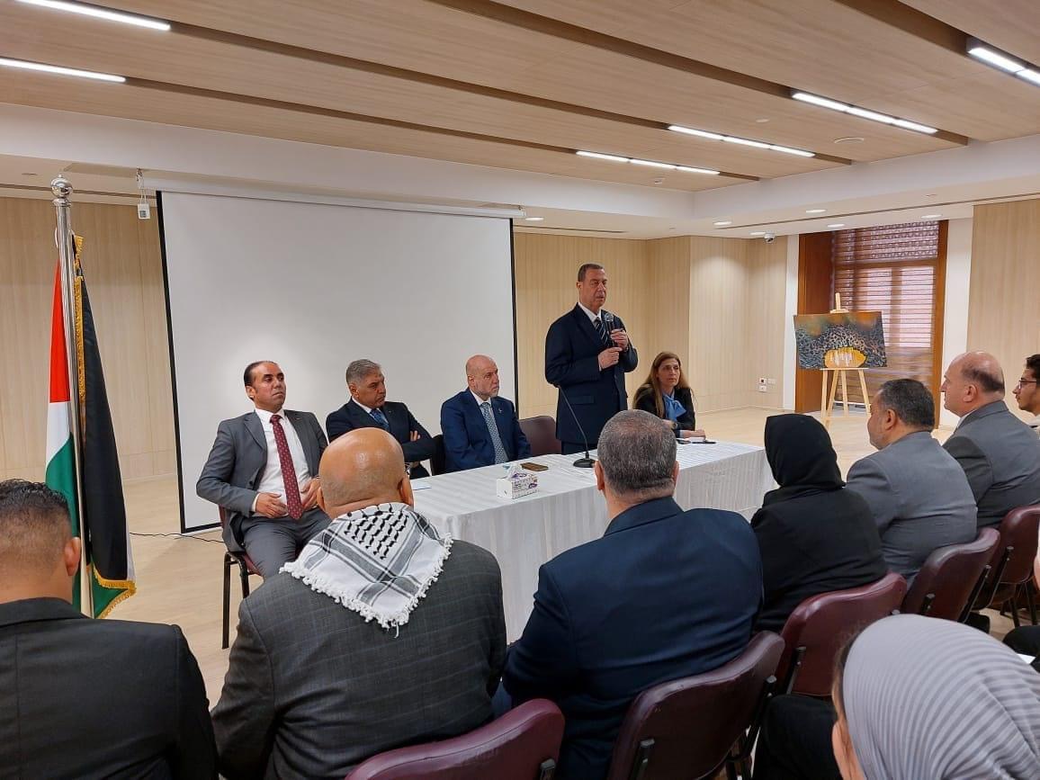 الهباش يلتقي الطلبة الفلسطينيين الحاصلين على المنحة الأزهرية للعام الحالي بمصر