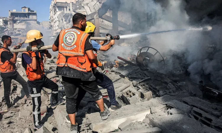 الدفاع المدني في غزة يصدر بياناً حول عملياته في شمال القطاع