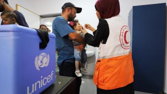 الصحة العالمية: تطعيم 105 آلاف طفل شمال قطاع غزة