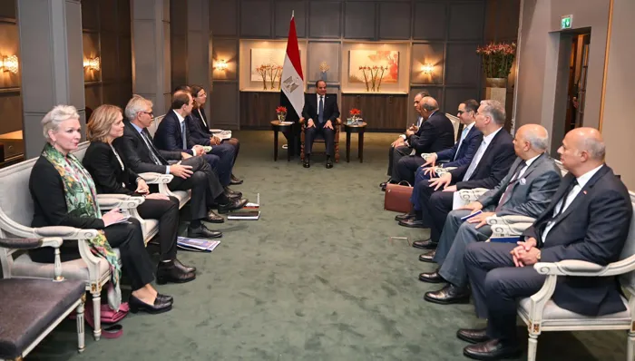 الرئيس المصري: تطوير قطاع الطاقة أولوية