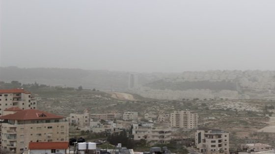 اسرائيل تحذر من إرتفاع مستوى تلوث الهواء