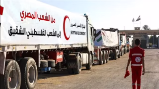 ادخال المساعدات المصرية لغزة