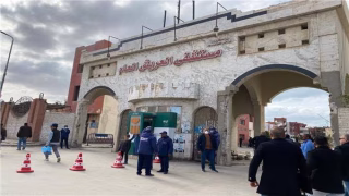 زيارة ميدانية لسفير فرنسا إلى مستشفى العريش لمتابعة الأوضاع