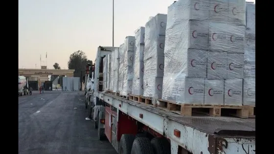 وفد أوروبي رفيع يتفقد معبر رفح ومراكز المساعدات بالعريش