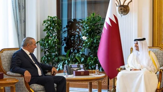 الشيخ يبحث مع رئيس الوزراء القطري ملف غزة ومستجدات الوضع الفلسطيني