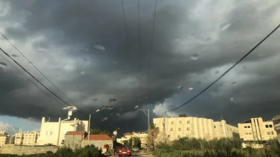 أحوال طقس فلسطين من الليلة وحتى الاثنين القادم