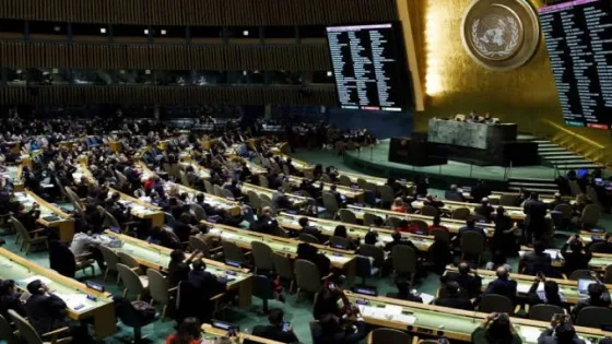 الأمم المتحدة تعتمد بأغلبية ساحقة قرارا جديدا لصالح فلسطين