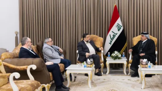 بالصور قياديان في “الأخضر” يجريان لقاءات سياسيَّة في بغداد.. وهذه أبرز التفاصيل