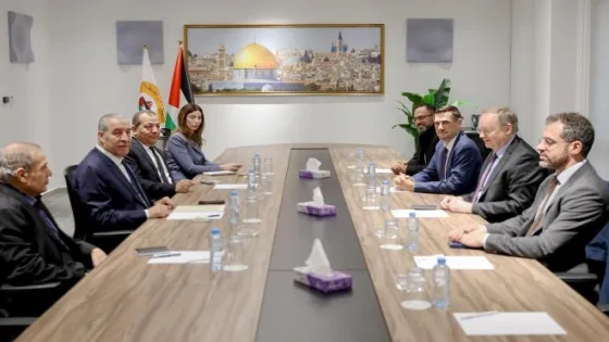 تفاصيل لقاء الشيخ مع الاتحاد الأوروبي بشأن غزة