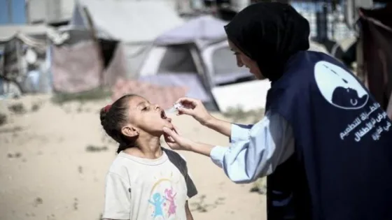الصحة تُطلق الحملة الاستدراكية الثانية لتطعيم الأطفال في غزة