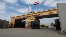 معبر رفح الحدودي بين غزة ومصر في رفح بمصر يوم 28 يناير كانون الثاني 2025. تصوير: عمرو عبد الله دلش - رويترز
