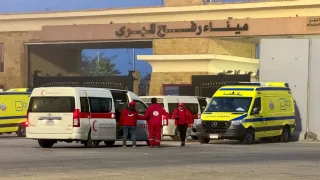 معبر رفح يستقبل دفعة جديدة من جرحى غزة