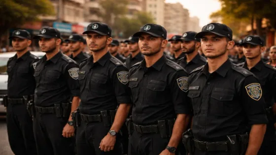 إقبال واسع من الشباب بقطاع غزة على التسجيل بجهاز الشرطة