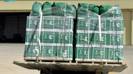 السعودية تعزّز دعمها الإغاثي لغزة بإرسال الطائرة الـ 81 ضمن الجسر الجوي الإنساني