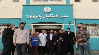 مستشفي الشيخ زويد يرفع الجاهزية لاستقبال مرضى ومصابي غزة