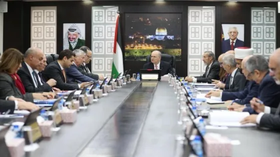 تفاصيل قرارات مجلس الوزراء الفلسطيني في جلسته المنعقدة اليوم