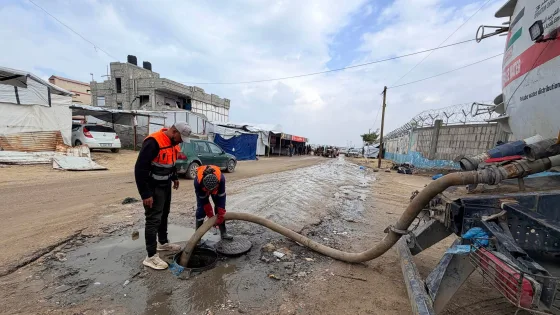 بلدية خان يونس تصدر إعلاناً هاماً بخصوص أزمة مياه ميكروت
