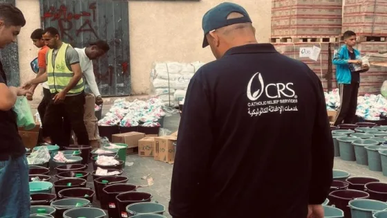 رابط تسجيل مساعدات (فرشات – حرامات – كرتونة مواد تنظيف) – الإغاثة الكاثوليكية CRS