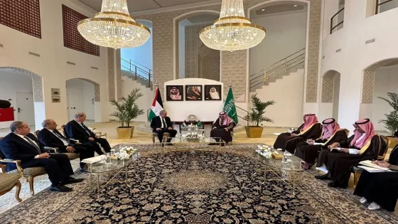 تفاصيل لقاء وفد فلسطيني برئاسة “الشيخ” مع وزير الخارجية السعودي