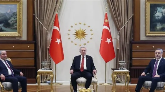 تفاصيل لقاء وفد فلسطيني برئاسة حسين الشيخ مع الرئيس التركي