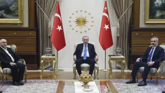 تفاصيل اجتماع وفد الأخضر مع الرئيس أردوغان