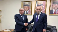 الشيخ يبحث مع وزير الخارجية الأردني تطورات الأوضاع في غزة