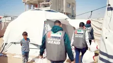 بدء استقبال طلبات الاستفادة من مبادرة «الفارس الشهم» لتأمين خيام للنازحين في غزة