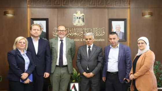 “التربية” واليونيسف يبحثان خطة تعافي التعليم في قطاع غزة