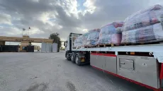 انطلاق قافلة «زاد العزة 180» من مصر محمّلة بالمساعدات إلى غزة