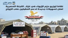 نقاط توزيع حزم الإيواء في غزة.. اللجنة المصرية تعلن تسهيلات جديدة لدعم المقبلين على الزواج