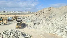 الأشغال: خطة حكومية لإدارة الركام في غزة وإعادة استخدامه