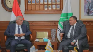 نقيب المهندسين المصريين يناقش آليات دعم الكوادر الهندسية الفلسطينية تمهيدًا لإعادة إعمار غزة