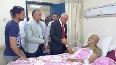 محافظ شمال سيناء يتابع أوضاع الجرحى الفلسطينيين ويشدد على توفير الرعاية الصحية الكاملة