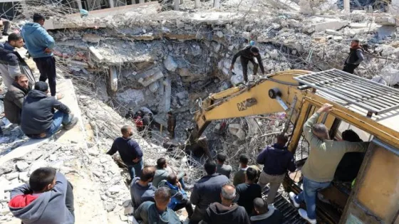 خطة فلسطينية لإعادة تدوير 60 مليون طن من ركام غزة واستصلاح مساحات بحرية