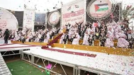 الفارس الشهم 3 يفتح التسجيل في العرس الجماعي «ثوب الفرح 3» لأبناء غزة