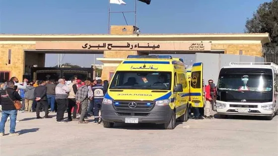 معبر رفح البرى يستقبل الدفعة 82 من العائدين الفلسطينيين إلى غزة